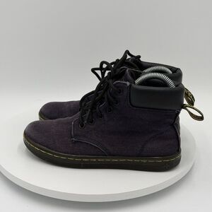 Dr. Martens Maelly Bootie Style Denim Fabric With Cushioned Ankle Women’s Size 5